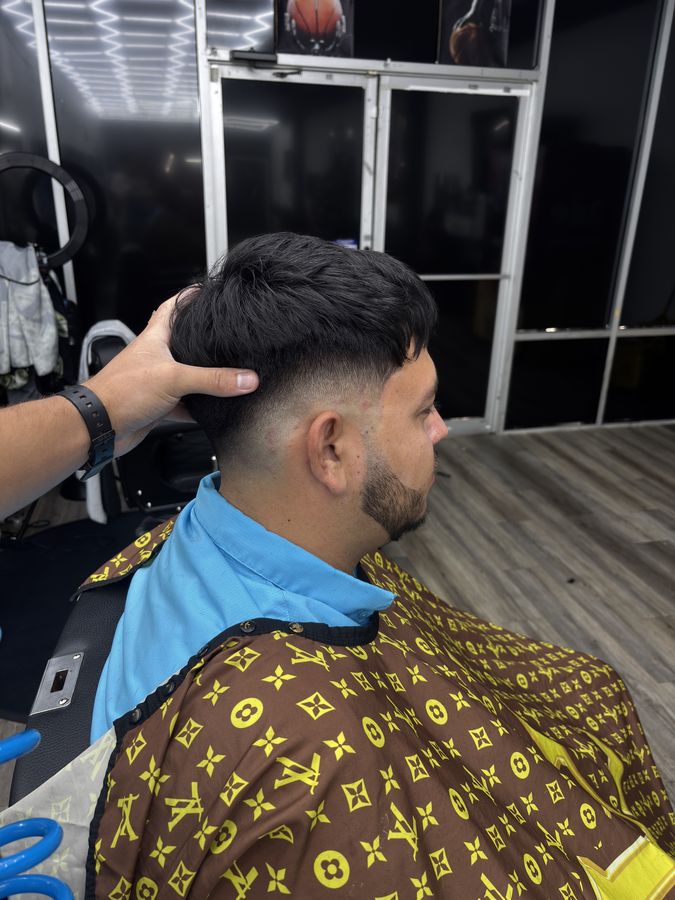 Degradado con barba hecho por Yan